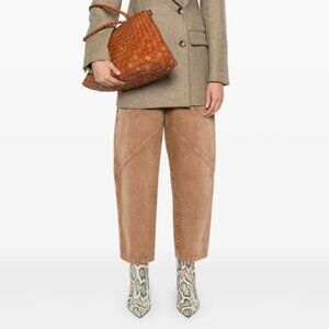 Isabel Marant Brown Straight Leg Jeans - Size FR38, US6